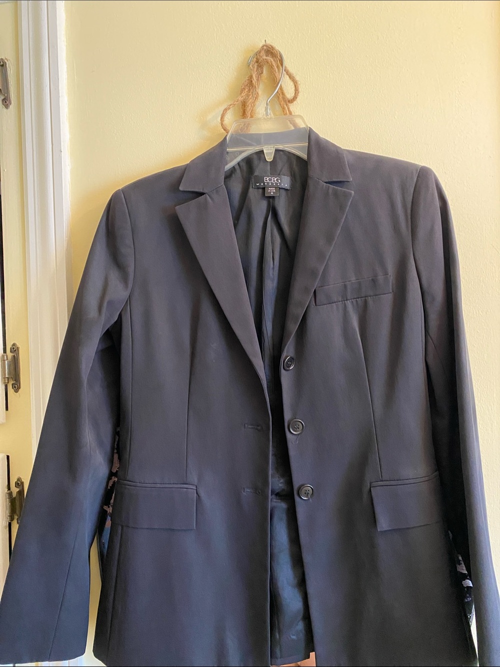 BCBGMaxAzria Black Tailored Blazer